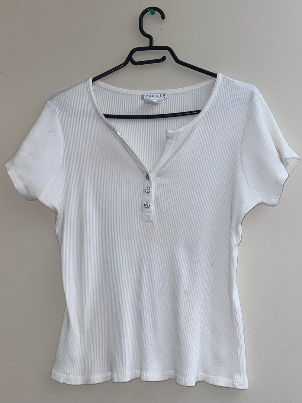 White button shirt